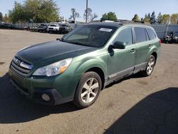 Subaru salvage cars for sale: 2013 Subaru Outback 2.5I Premium