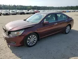 Salvage cars for sale at Harleyville, SC auction: 2014 Honda Accord Touring