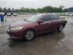 Salvage cars for sale at Florence, MS auction: 2014 Honda Accord LX