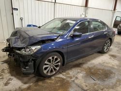 Honda Accord Sport salvage cars for sale: 2015 Honda Accord Sport