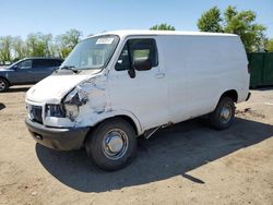 Salvage cars for sale at Baltimore, MD auction: 1996 Dodge RAM Van B1500