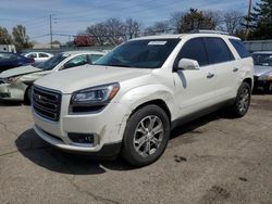 Salvage cars for sale at Moraine, OH auction: 2014 GMC Acadia SLT-2