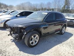 Salvage cars for sale at North Billerica, MA auction: 2021 Audi Q5 Premium