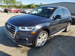 Salvage cars for sale at Spartanburg, SC auction: 2018 Audi Q5 Prestige