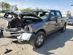 Salvage cars for sale from Copart Spartanburg, SC: 2008 Ford F150 Supercrew