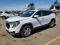 Salvage cars for sale from Copart Woodhaven, MI: 2023 GMC Terrain SLE