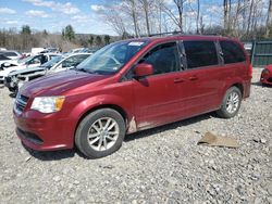 Salvage cars for sale from Copart Candia, NH: 2014 Dodge Grand Caravan SXT