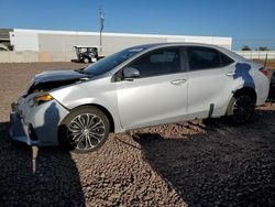 Salvage cars for sale at Phoenix, AZ auction: 2016 Toyota Corolla L