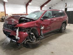 Salvage cars for sale at Center Rutland, VT auction: 2023 Jeep Grand Cherokee L Limited