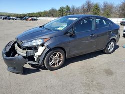 Salvage cars for sale at Brookhaven, NY auction: 2017 Ford Fiesta SE
