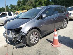 Salvage cars for sale from Copart Ocala, FL: 2014 Honda Odyssey EXL