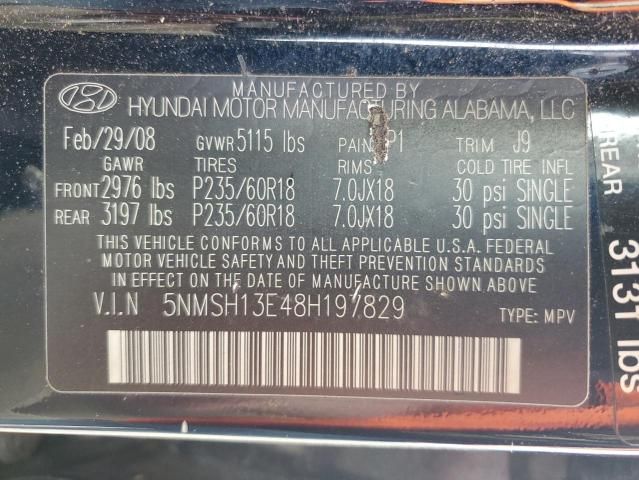 2008 Hyundai Santa FE SE