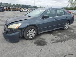 Salvage cars for sale from Copart Dunn, NC: 2007 Honda Accord LX