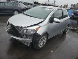 Salvage cars for sale at New Britain, CT auction: 2014 Toyota Yaris