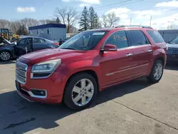 Salvage cars for sale from Copart Ham Lake, MN: 2013 GMC Acadia Denali