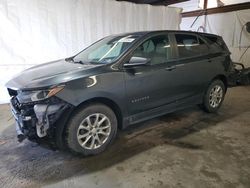 Salvage cars for sale at Ebensburg, PA auction: 2021 Chevrolet Equinox LS