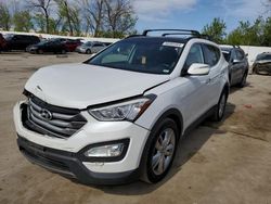 Salvage cars for sale at Bridgeton, MO auction: 2015 Hyundai Santa FE Sport