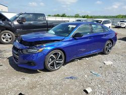 Salvage cars for sale from Copart Earlington, KY: 2021 Honda Accord Sport