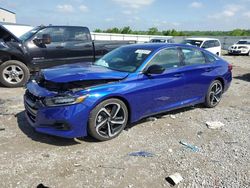 Honda Accord Sport salvage cars for sale: 2021 Honda Accord Sport