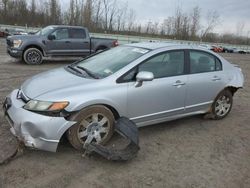 Salvage cars for sale from Copart Leroy, NY: 2008 Honda Civic LX
