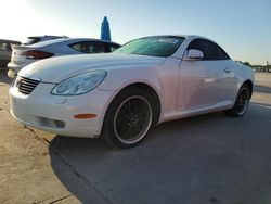 Salvage cars for sale at Grand Prairie, TX auction: 2004 Lexus SC 430