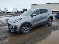 Salvage cars for sale from Copart Rocky View County, AB: 2021 KIA Sportage LX