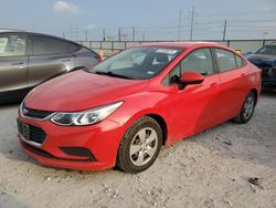 Salvage cars for sale at Haslet, TX auction: 2018 Chevrolet Cruze LS