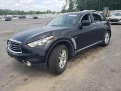 Salvage cars for sale at Dunn, NC auction: 2016 Infiniti QX70