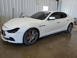 Salvage cars for sale at Franklin, WI auction: 2015 Maserati Ghibli