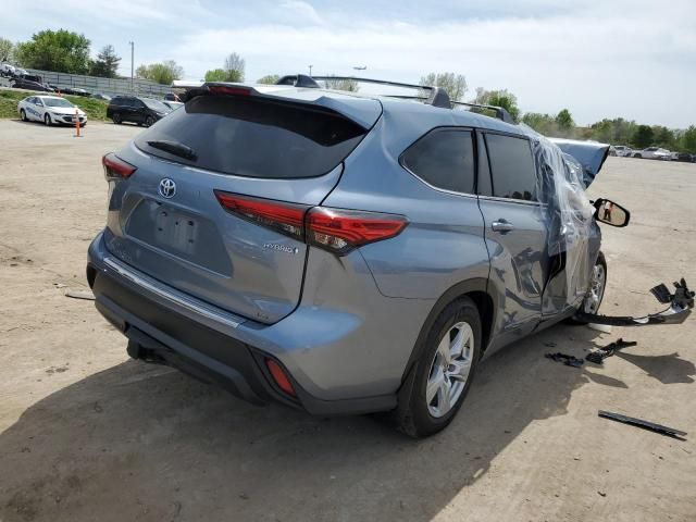 2022 Toyota Highlander Hybrid LE