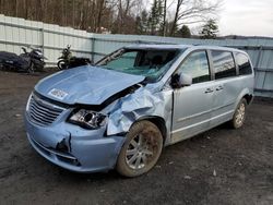 Salvage cars for sale at Center Rutland, VT auction: 2016 Chrysler Town & Country Touring