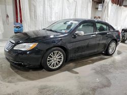 Salvage cars for sale at Leroy, NY auction: 2013 Chrysler 200 Limited
