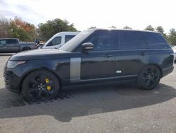 Salvage cars for sale from Copart Brookhaven, NY: 2018 Land Rover Range Rover HSE