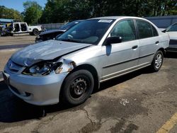 Salvage cars for sale at Eight Mile, AL auction: 2005 Honda Civic DX VP