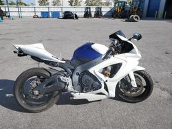 Salvage motorcycles for sale at San Martin, CA auction: 2007 Suzuki GSX-R600