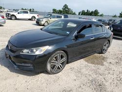 Flood-damaged cars for sale at auction: 2017 Honda Accord Sport Special Edition
