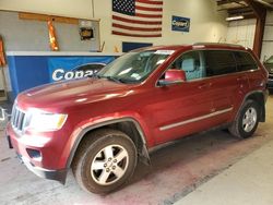 Salvage cars for sale from Copart Angola, NY: 2012 Jeep Grand Cherokee Laredo