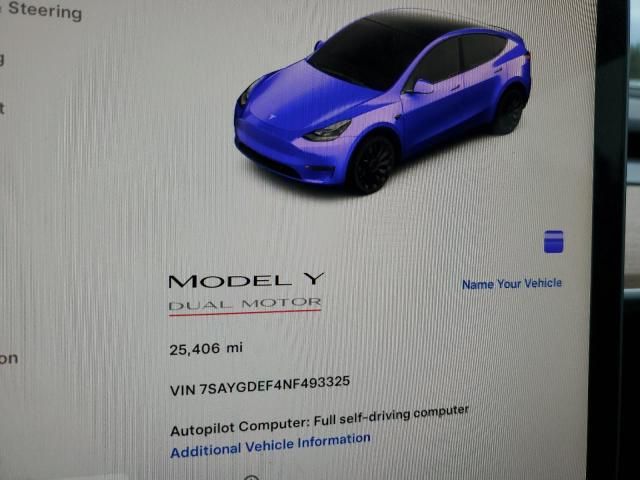 2022 Tesla Model Y