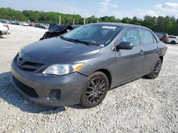 Salvage cars for sale from Copart Ellenwood, GA: 2012 Toyota Corolla Base