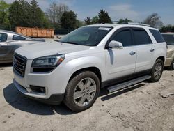 Salvage cars for sale at Madisonville, TN auction: 2017 GMC Acadia Limited SLT-2