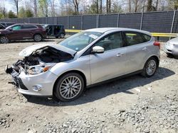 Ford Focus SEL salvage cars for sale: 2012 Ford Focus SEL