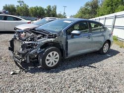Salvage cars for sale at Riverview, FL auction: 2020 Toyota Corolla L