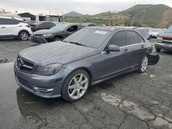 Salvage cars for sale at Colton, CA auction: 2014 Mercedes-Benz C 250