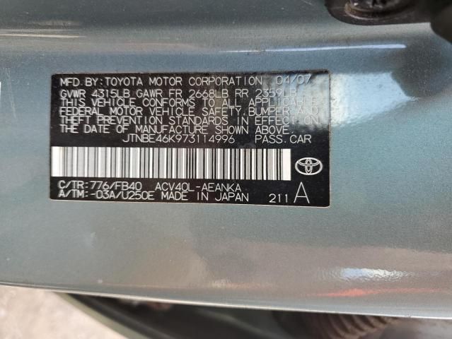 2007 Toyota Camry CE