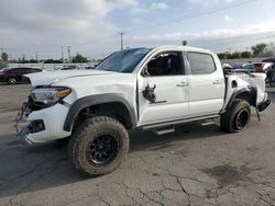 Salvage cars for sale at Colton, CA auction: 2021 Toyota Tacoma Double Cab