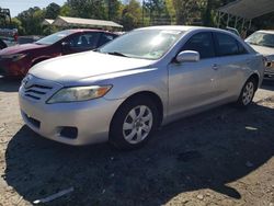 Toyota salvage cars for sale: 2010 Toyota Camry Base