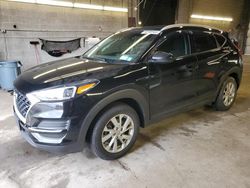 Salvage cars for sale at Angola, NY auction: 2019 Hyundai Tucson Limited