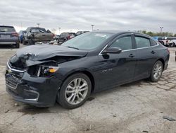 Salvage cars for sale from Copart Indianapolis, IN: 2018 Chevrolet Malibu LT