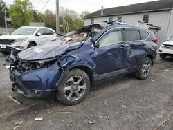 Salvage cars for sale at York Haven, PA auction: 2018 Honda CR-V EXL