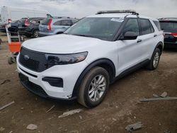 Salvage cars for sale from Copart Elgin, IL: 2020 Ford Explorer Police Interceptor